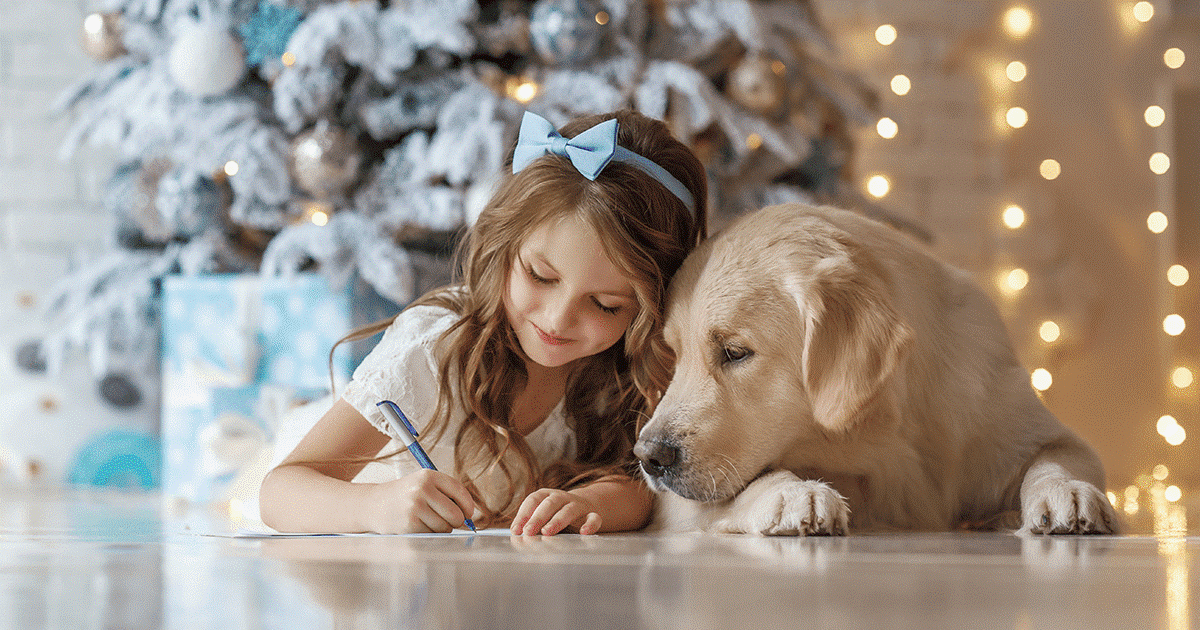 Come aiutare il cane quando arrivano gli ospiti di Natale